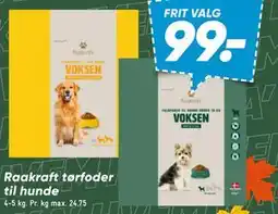 Bilka Raakraft tørfoder til hunde tilbud