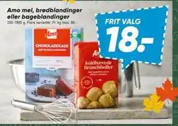 Bilka Amo mel, brødblandinger eller bageblandinger tilbud