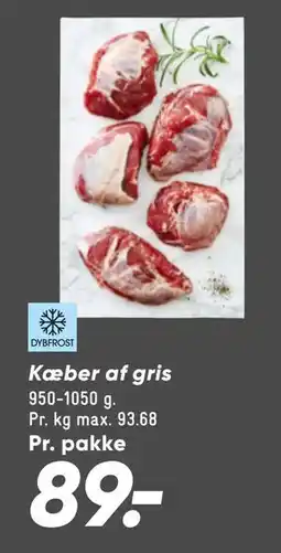 Bilka Kæber af gris tilbud