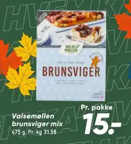 Bilka Valsemøllen brunsviger mix tilbud