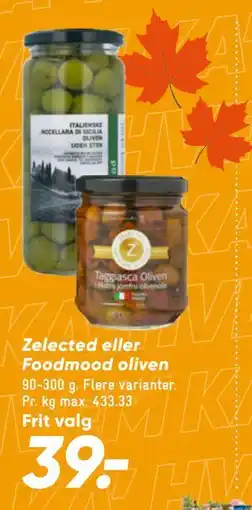 Bilka Zelected eller Foodmood oliven tilbud