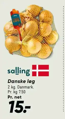 Bilka Danske løg tilbud