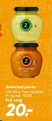 Bilka Zelected pesto tilbud