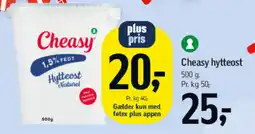 Føtex Cheasy hytteost tilbud