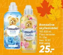 Bilka Bamseline skyllemiddel tilbud