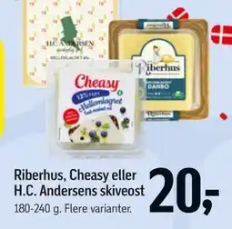 Føtex Riberhus, Cheasy eller H.C. Andersens skiveost tilbud