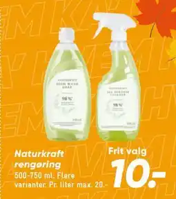 Bilka Naturkraft rengøring tilbud