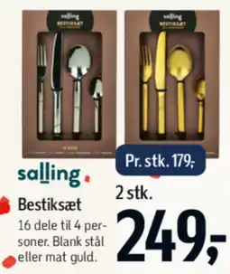 Føtex Salling bestiksæt tilbud