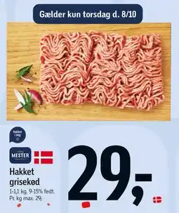 Føtex Hakket grisekød tilbud