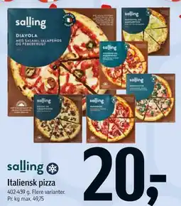 Føtex salling Italiensk pizza tilbud