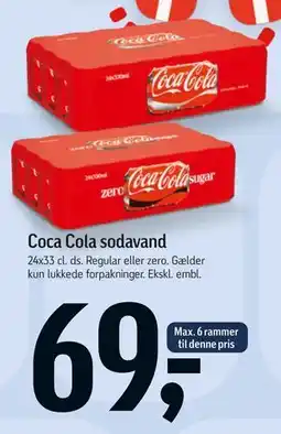 Føtex Coca Cola sodavand tilbud