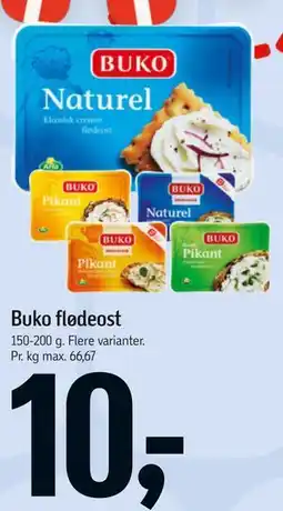 Føtex Buko flødeost tilbud