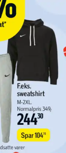 Føtex Nike sweatshirt tilbud