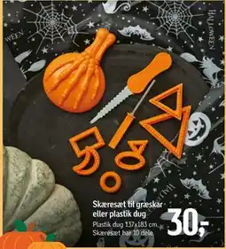 Føtex Skæresæt til græskar eller plastik dug tilbud