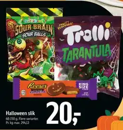 Føtex Halloween slik tilbud