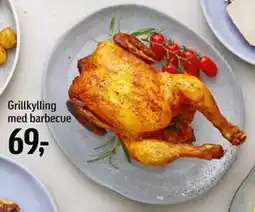 Føtex Grillkylling med barbecue tilbud
