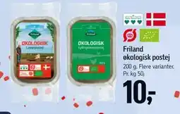 Føtex Friland økologisk postej tilbud