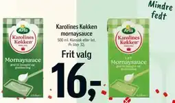 Føtex Karolines Køkken mornaysauce tilbud