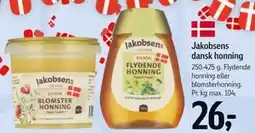 Føtex Jakobsens dansk honning tilbud