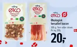 Føtex Økologisk tørsaltet bacon tilbud