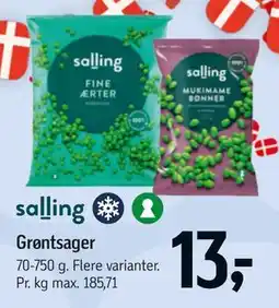 Føtex salling Grøntsager tilbud