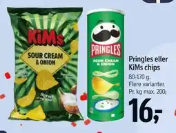 Føtex Pringles eller KiMs chips tilbud