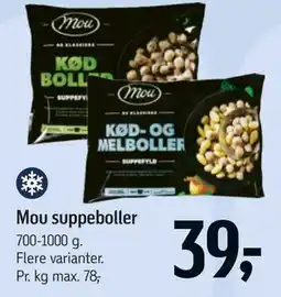 Føtex Mou suppeboller tilbud
