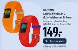 Føtex Garmin Vivofit Jr. 2 aktivitetstracker til børn tilbud