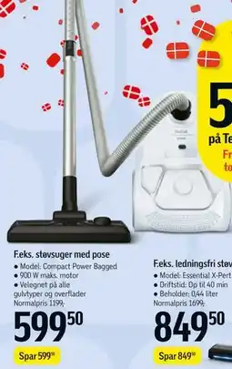 Føtex støvsuger med pose tilbud