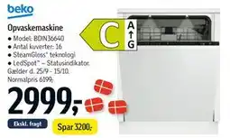 Føtex Opvaskemaskine tilbud