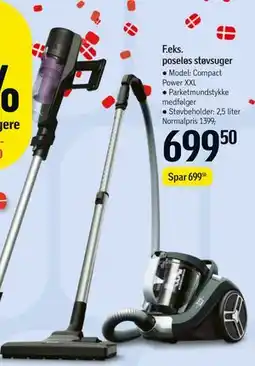 Føtex poseløs støvsuger tilbud