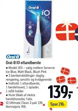 Føtex Oral-B IO eltandbørste tilbud
