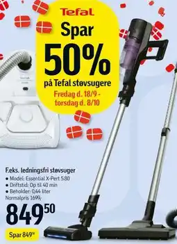 Føtex ledningsfri støvsuger tilbud