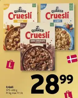 Løvbjerg Quaker Cruesli tilbud