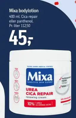 Føtex Mixa bodylotion tilbud