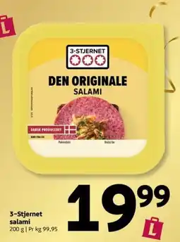 Løvbjerg 3-stjernet salami tilbud