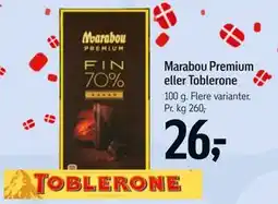 Føtex Marabou Premium eller Toblerone tilbud