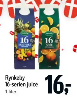 Føtex Rynkeby 16-serien juice tilbud