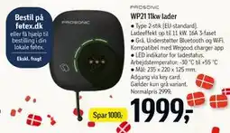 Føtex WP21 11kw lader tilbud