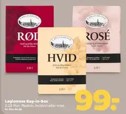 Netto Løgismose Bag-in-Box tilbud