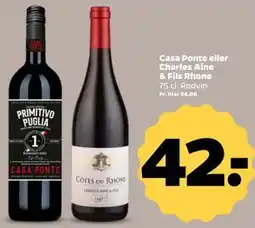Netto Casa Ponte eller Charles Aine & Fils Rhone tilbud