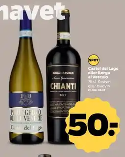 Netto Castel del Lago eller Borgo al Pascolo tilbud