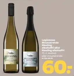 Netto Løgismose Mousserende Riesling alkoholfri eller Riesling alkoholfri tilbud