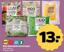 Netto ØGO økologiske grøntsager tilbud