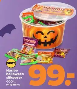 Netto Haribo halloween slikposer tilbud