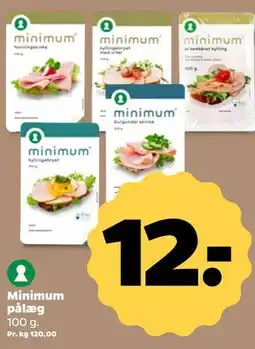 Netto Minimum pålæg tilbud
