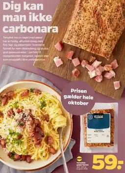 Netto Tørsaltet peber bacon tilbud