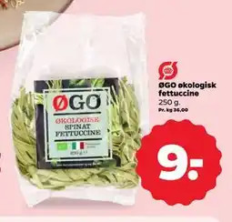Netto ØGO økologisk fettuccine tilbud