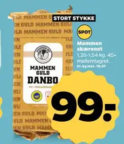 Netto Mammen skæreost tilbud