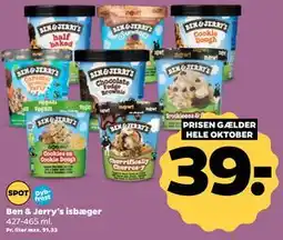 Netto Ben & Jerry's isbæger tilbud